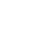 The image displays a pixelated graphic with a stylized monochrome design featuring two overlapping circles and a central figure resembling a smiling face with a hat, set against a dark background.
